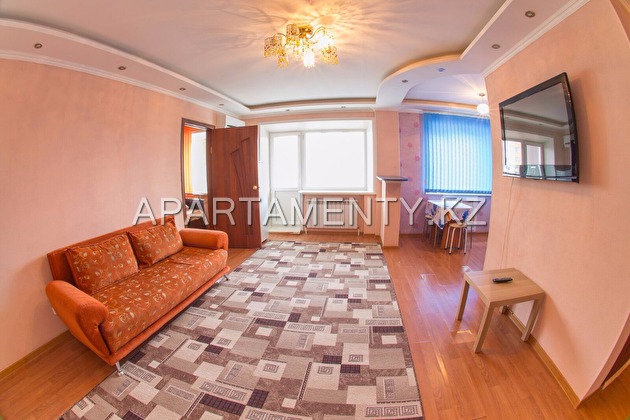 Two-roomed flat for a daily rent