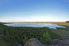 The deepest lake Borovoye - Shchuchye lake