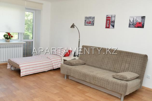 1-room apartment for daily rent, ul. erubaeva 51