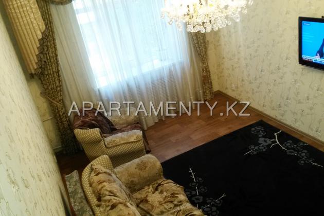 2-room apartment for daily rent in Karaganda