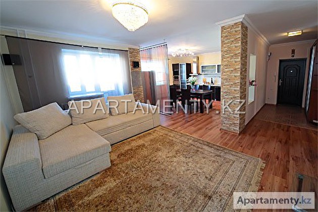 2-room apartment  daily rent in Astana