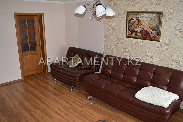 2-roomed apartment for day, center