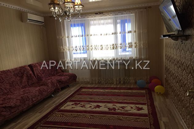 2-room apartment for daily rent, Atyrau
