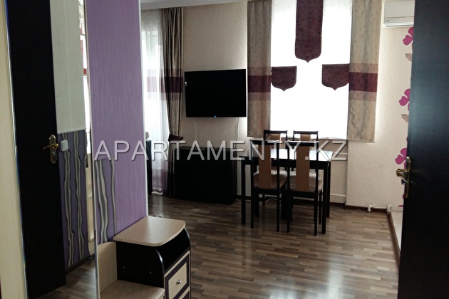 1.5-roomed apartment by the day in Karaganda