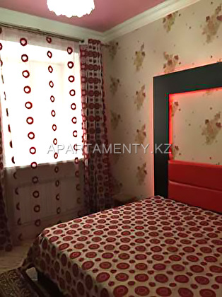 2-roomed apartment by the day in Karaganda