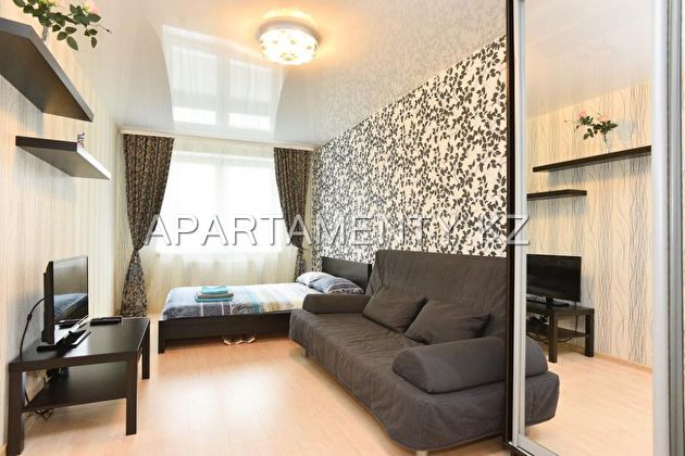 1-room apartment for daily rent in Kokshetau