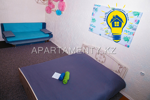 1-комнатная квартира посуточно, мкр. Казахфильм 5