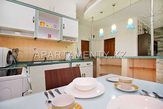 2-room apartment for daily rent in Almaty