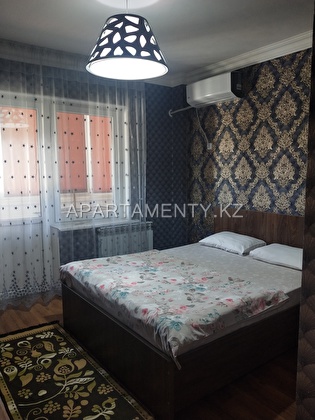 2-room apartment for daily rent, Satpayev str. 5 b