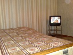 Однокомнатная посуточно, по часам в центре