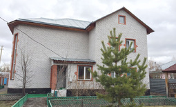 Cottege at the bank of the lake