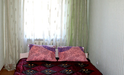 The apartment is in the center of Atyrau