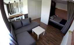 1-room apartment for daily rent in the center