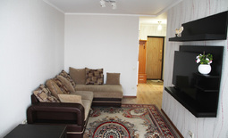 2-room apartment for daily rent in Aktau