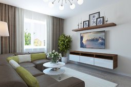 1-комнатные апартаменты в центре посуточно