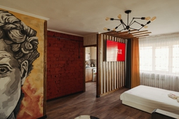 2-room apartment for daily rent, Auezova 168