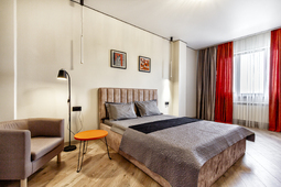 1-комнатная квартира посуточно в ЖК Капсула