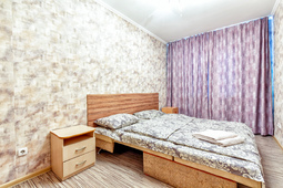 3-room apartment for daily rent, ul. Kazybek bi 49